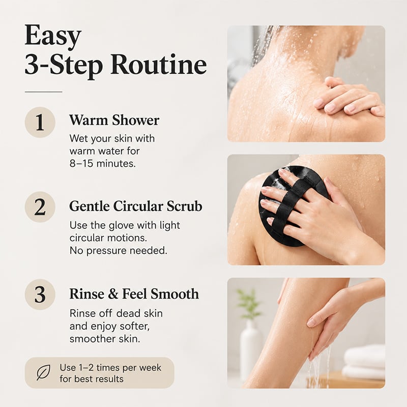 Exfoliating Round Bath Glove