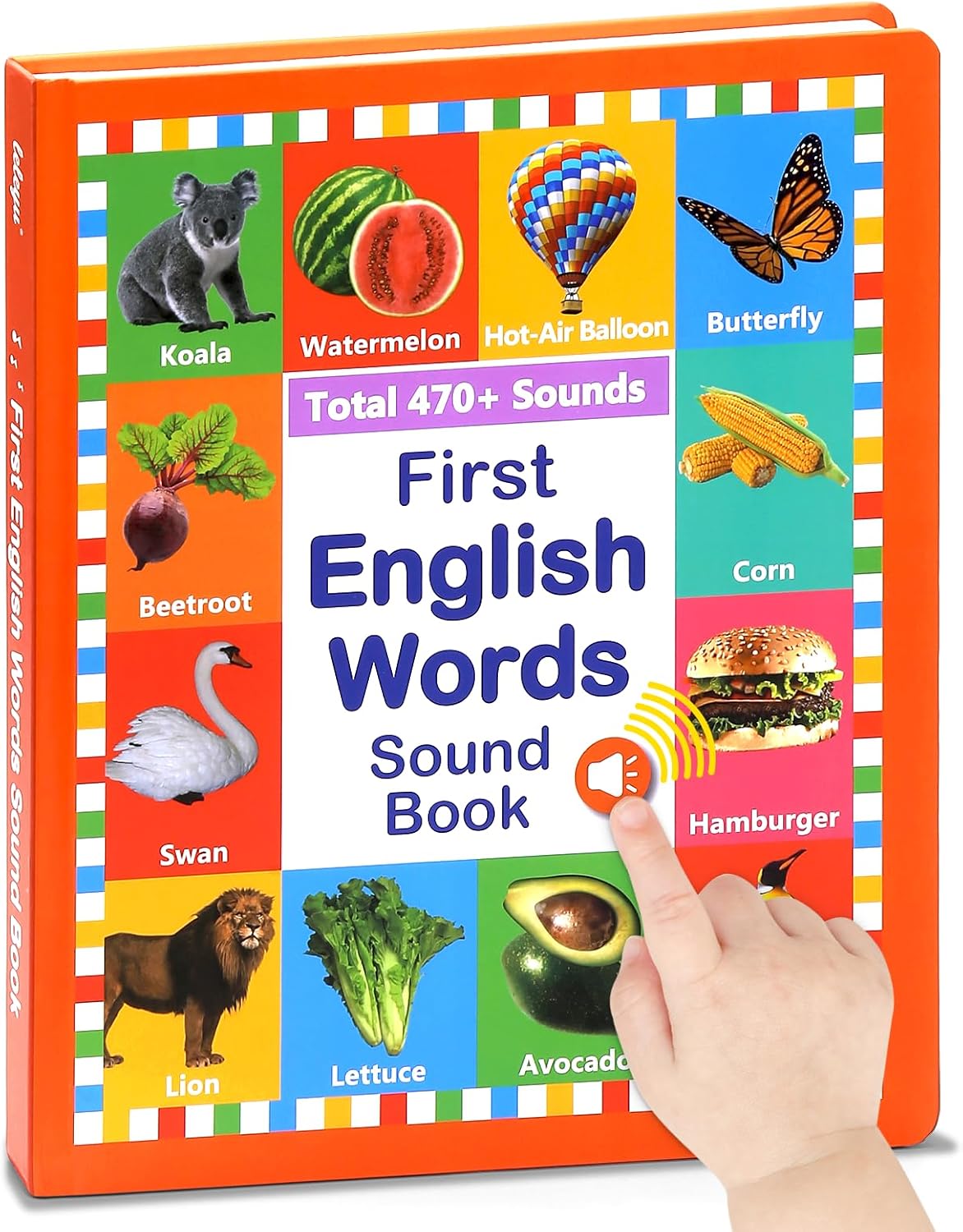 Interactive Talking Book Early Learning Educational Toy For Kids Baby Vocabulary Learning
