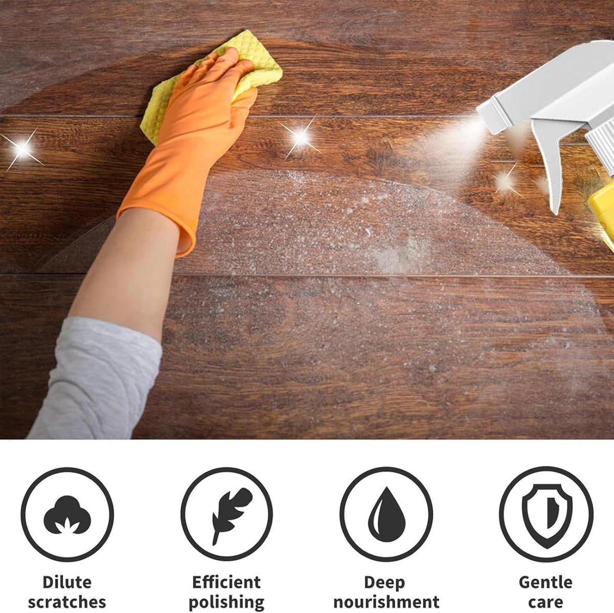 Beeswax Wood Polish Spray Restore Shine Protect Furniture Buy 1 Get 1 Free