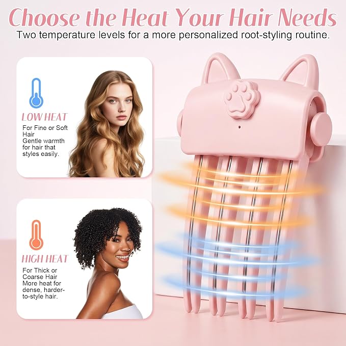 Salon Crown Volume Styling Tool for Fine Flat Hair