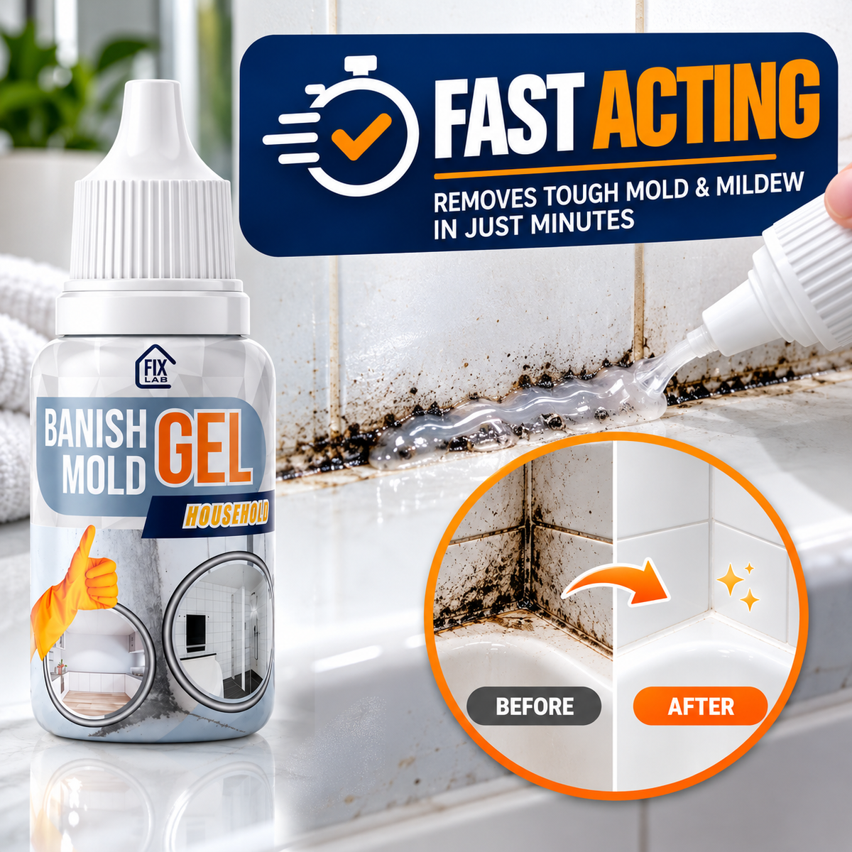 BanishMold – Powerful Mold Removal Gel