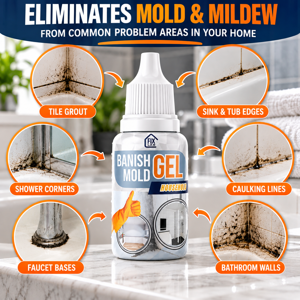 BanishMold – Powerful Mold Removal Gel