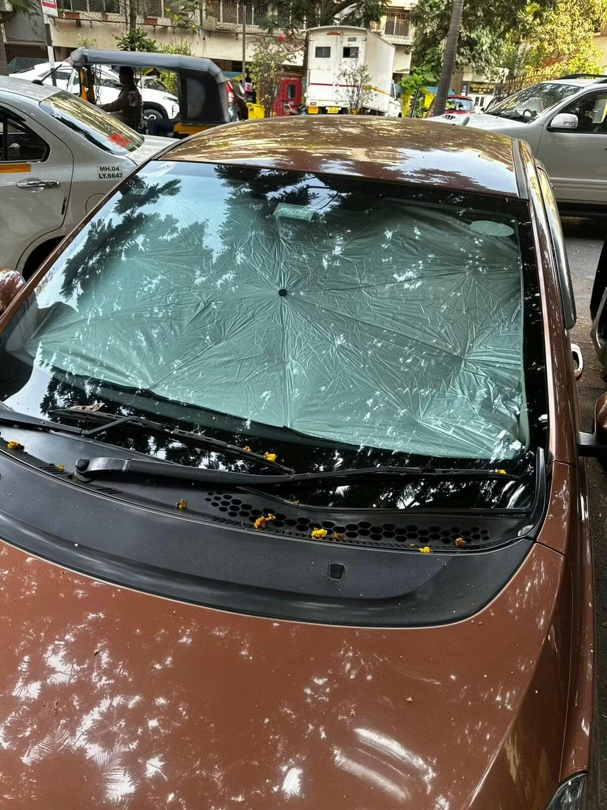 Foldable Car Windshield Sun Umbrella