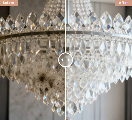 Powerful Stain Removal-Chandelier Cleaner