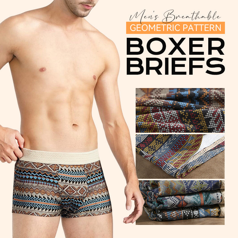 🎁Men's underwear - Men's Premium Cotton Boxer Briefs (PACK OF 3)