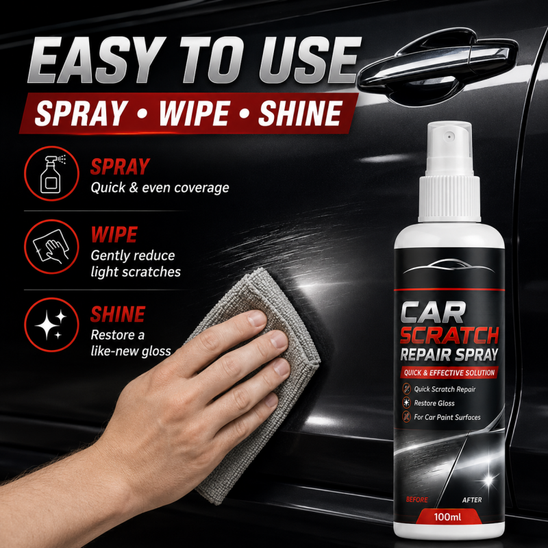 PACK OF 2 Universal Car Scratch Repair Spray (500 ml)