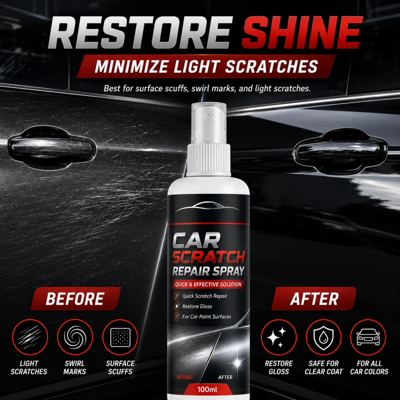 PACK OF 2 Universal Car Scratch Repair Spray (500 ml)