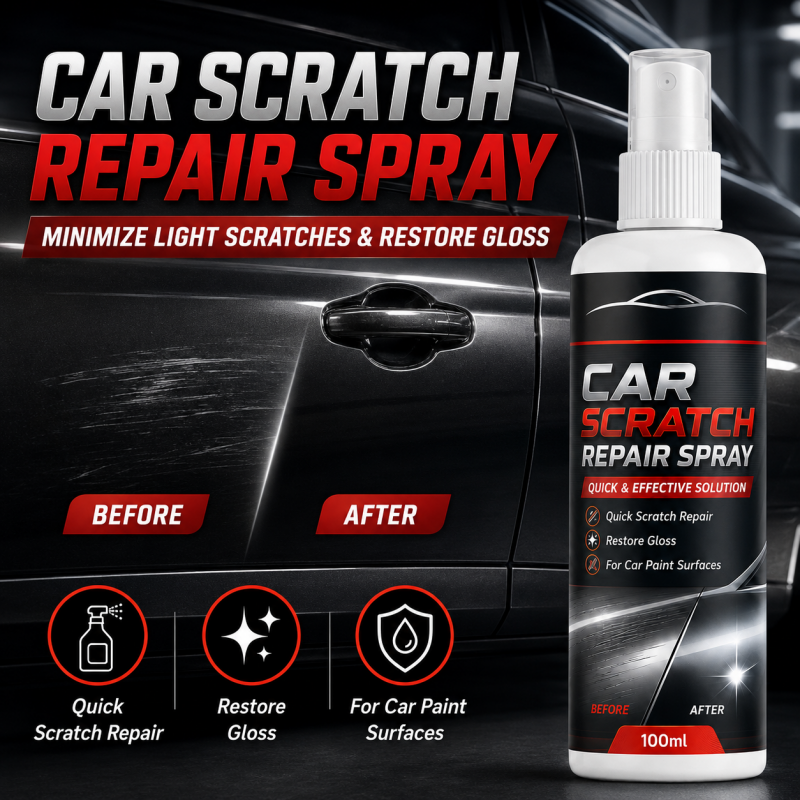 PACK OF 2 Universal Car Scratch Repair Spray (500 ml)