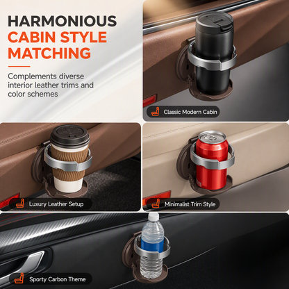 Foldable Car Door Drink Holder